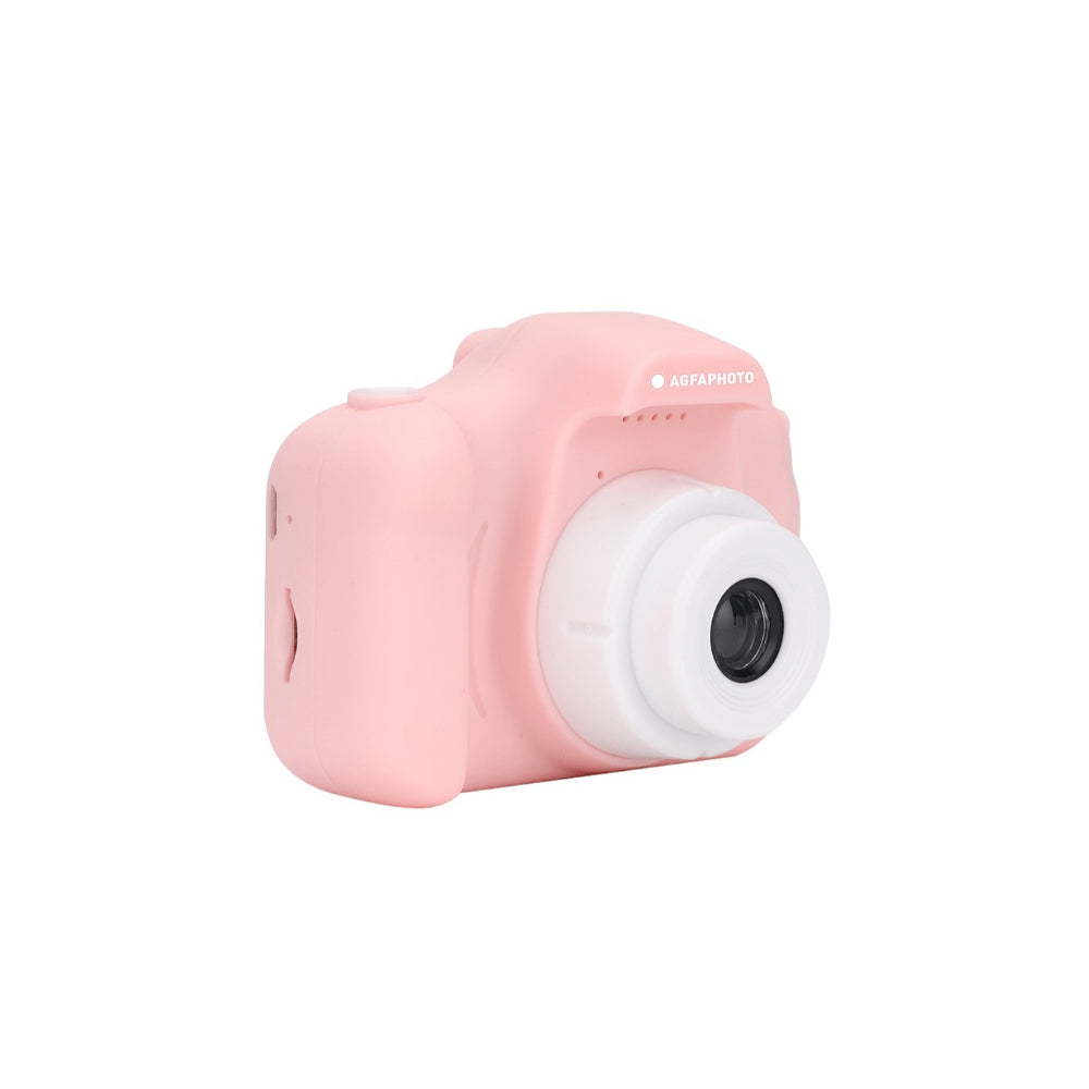 AGFA Realikids Camera Mini, 2-Inch, LCD Display [Pink], ARKCMPK