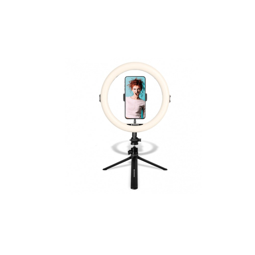AGFA Ring Light - [Desk Stand] - Realiview - Smartphone Adapter, ARL11