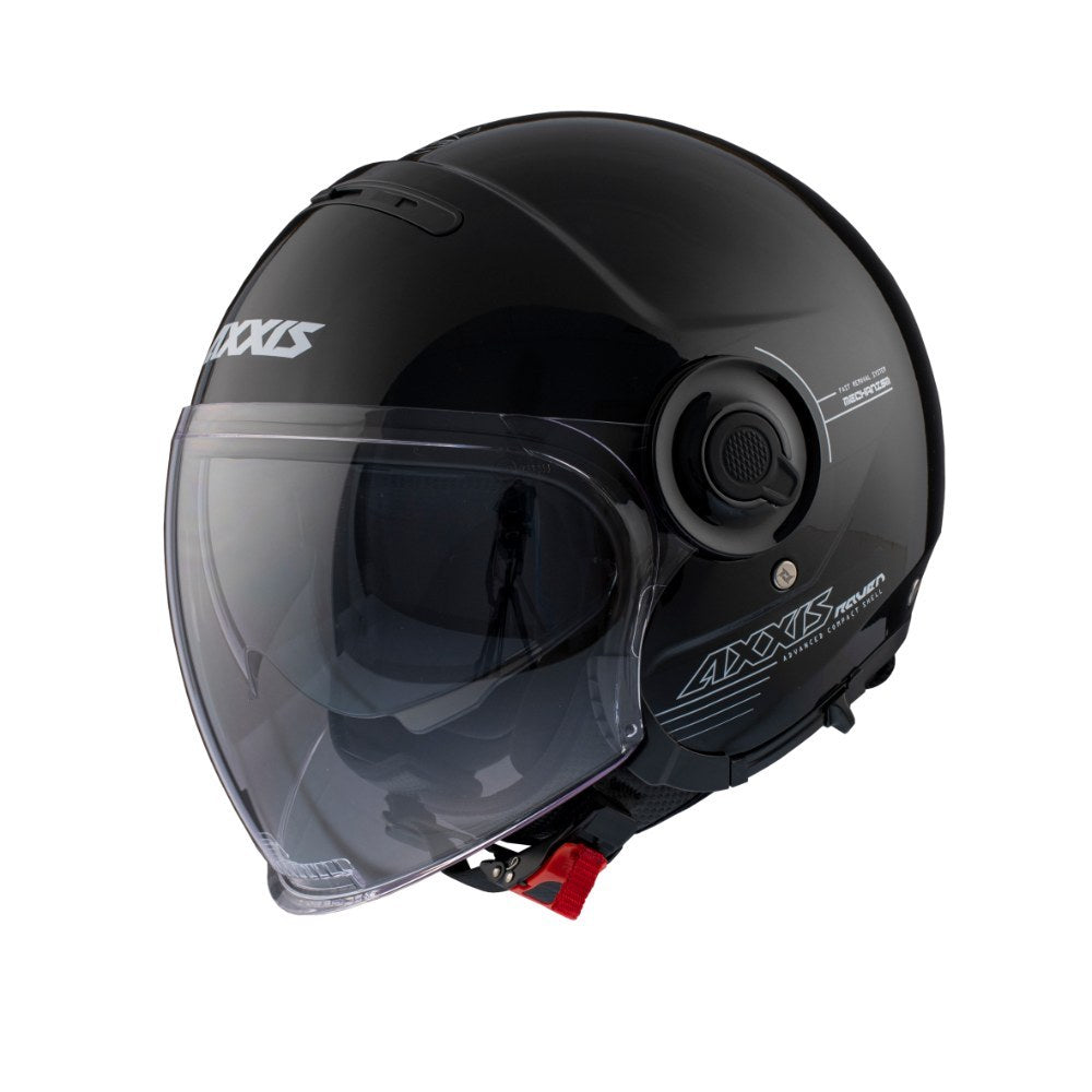 Axxis, Helmet Raven Solid Gloss Black