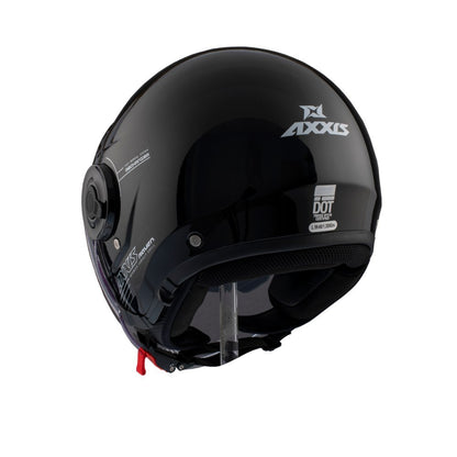 Axxis, Helmet Raven Solid Gloss Black