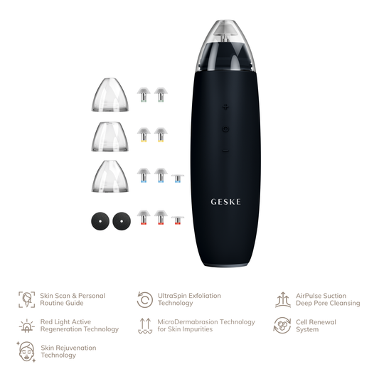 Geske, MicroDermabrasion Blackhead Remover | 7 in 1, Available in Different Colors