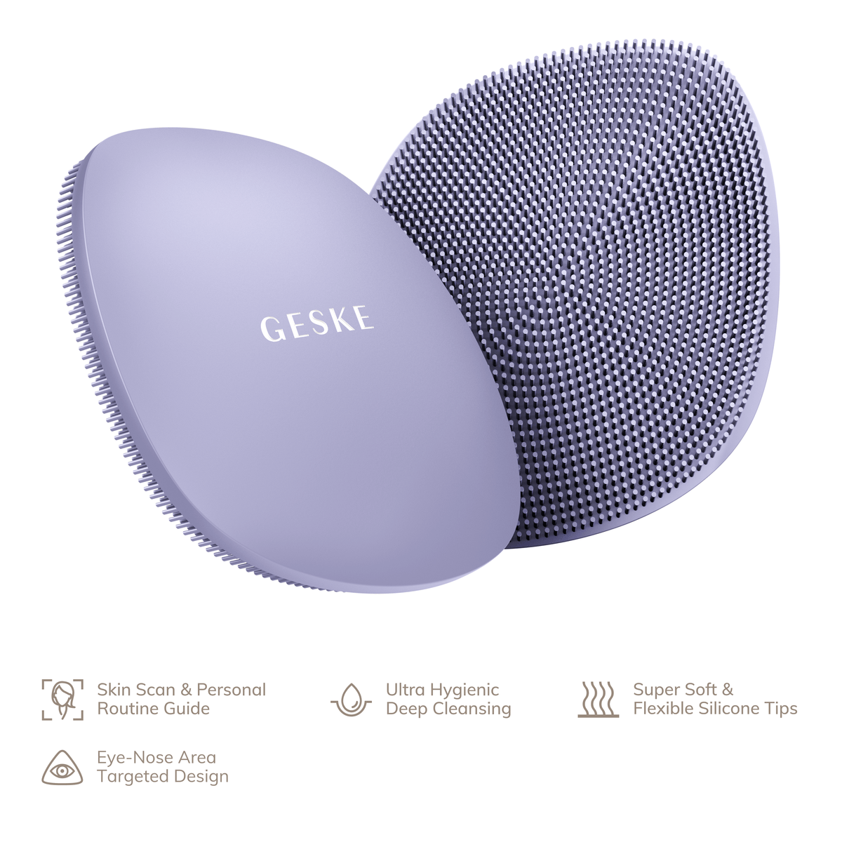Geske, Face Brush I 4 in 1 non electrical, Available in Different Colors