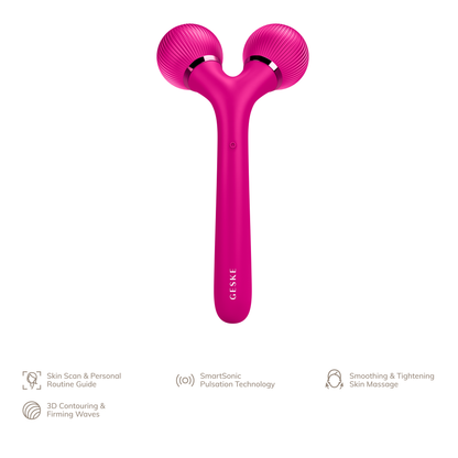 Geske, Sonic Facial & Body Roller | 4 in 1, Available in Different Colors