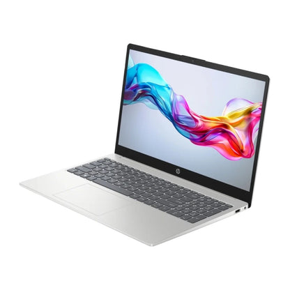 HP, 15-Fd0146Ne, Intel Core I7-1355U, 512Gb Ssd, 8Gb Ddr4, 15.6 Inch, 1920X1080, Intel Iris Xe Graphics, No Os, Silver, 1 Year Warranty