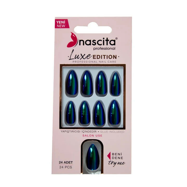 Nascita Luxe False Nails With Glue 250 Pack of 24