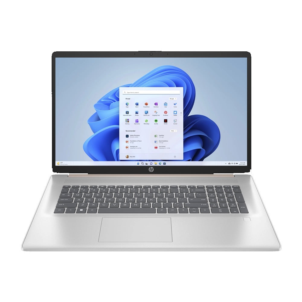 HP, 17T-Cn300, Intel Core I5-1334U, 512Gb Ssd, 8Gb Ddr4, 17.3 Inch, 1600X900, Integrated Intel Graphics, Rose Gold, W11H, 1 Year Warranty