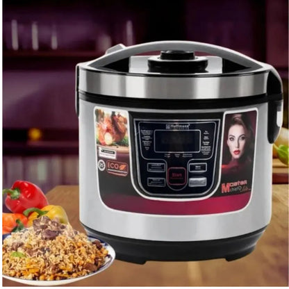HOFFMANS Conventional Electric Cookers (6 L, Silver) HM-715