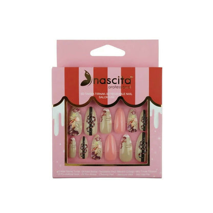 Nascita 3D Artificial Nails Set 305 Pack of 12