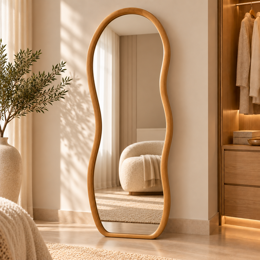 Amara Free-Form Full-Length Mirror – Freestanding or Wall-Mounted | 50X1603