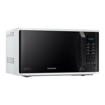 Samsung Microwave Solo 1100W, 23L [WHITE-BLACK], MS23K3513AW/SG