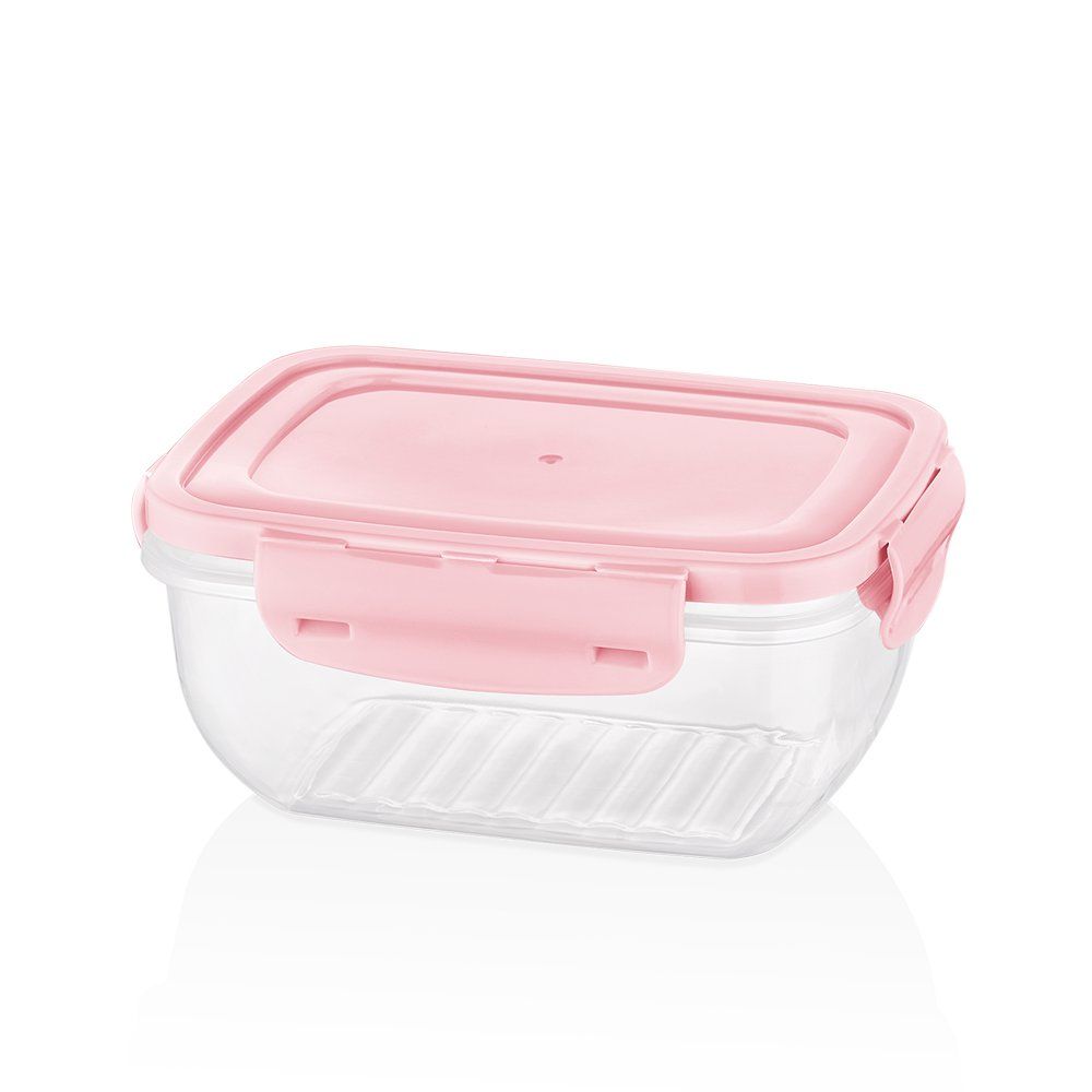 Bager, Cook&Lock Colored Cover Rectangular Storage Container 1400 Ml