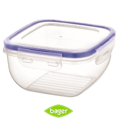 Bager, Cook&Lock Square Storage Container 3750 Ml (Std)