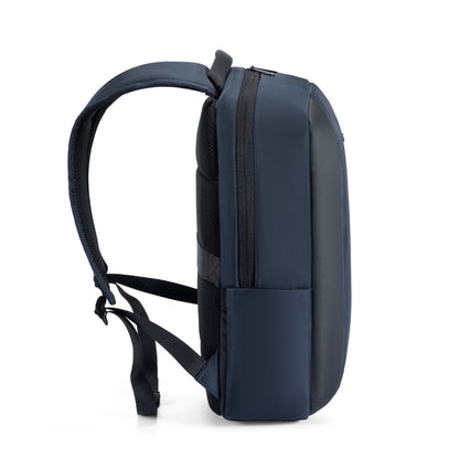 KINGSONS KS25458 18L Ergonomic Business Laptop Backpack, Waterproof, Scratch-Resistant Travel Commuter Bag Blue