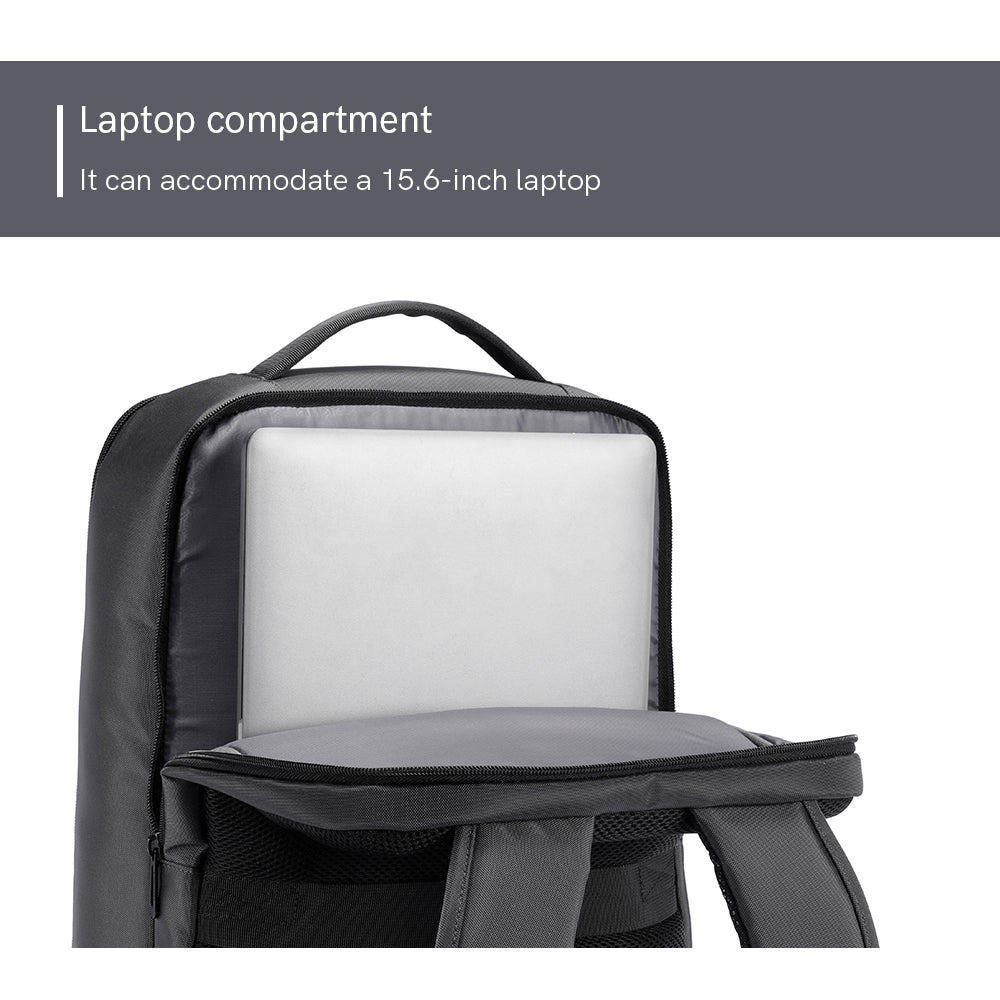 KINGSONS KS25465 15.6' Premium Waterproof Laptop Backpack,  Multi-Compartment Ergonomic Travel Bag, Business design