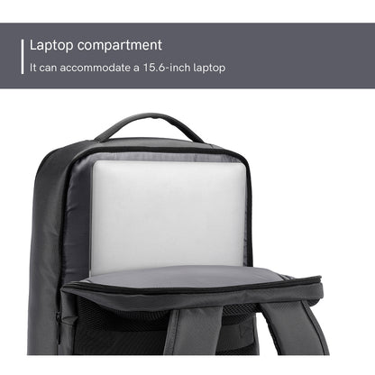 KINGSONS KS25465 15.6' Premium Waterproof Laptop Backpack,  Multi-Compartment Ergonomic Travel Bag, Business design
