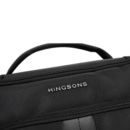 KINGSONS KS25465 15.6' Premium Waterproof Laptop Backpack,  Multi-Compartment Ergonomic Travel Bag, Business design