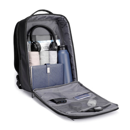 KINGSONS KS25465 15.6' Premium Waterproof Laptop Backpack,  Multi-Compartment Ergonomic Travel Bag, Business design