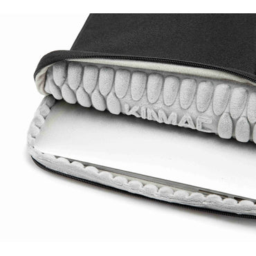 Kinmac, Vertical Design Sleeve Kms410 Black Nylon, Full Protection & Water-Resistant, Available in Different Sizes