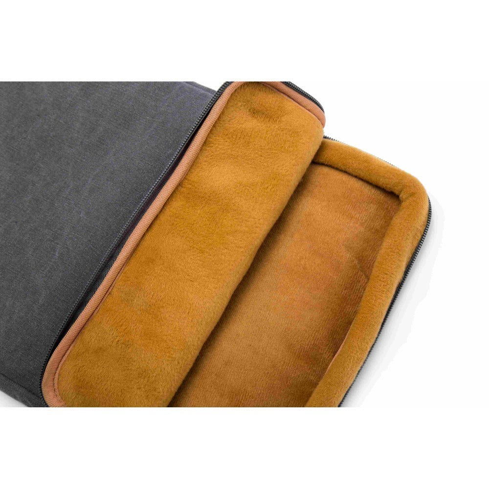 Kinmac, Slim Laptop Sleeve Kms418 Gray, Vertical Design, Soft Interior Lining & Water-Resistant, Available in Different Sizes