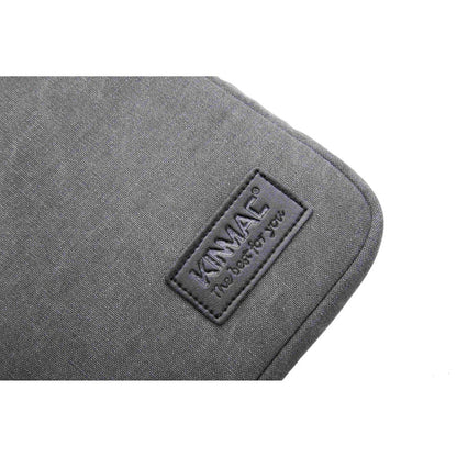 Kinmac, Slim Laptop Sleeve Kms418 Gray, Vertical Design, Soft Interior Lining & Water-Resistant, Available in Different Sizes