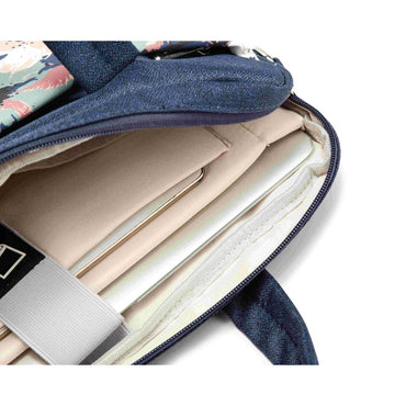 Kinmac, Fashion Design Laptop Bag Kmc422 Camelia, Durable And Water-Resistant, Available in Different Sizes