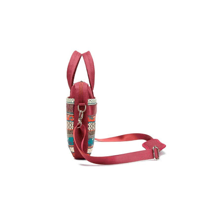 Kinmac, Business Laptop Bag Kmc424 Red Bohemian, Durable And Water-Resistant, Available in Different Sizes