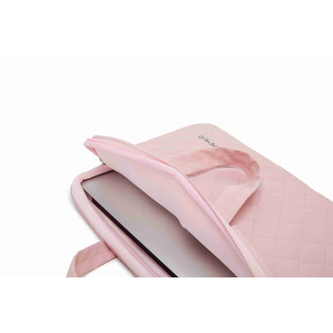 Kinmac, Business Laptop Bag Kmc430 Pink Embroidery, High Quality, Soft Interior Lining & Water-Resistant, Available in Different Sizes