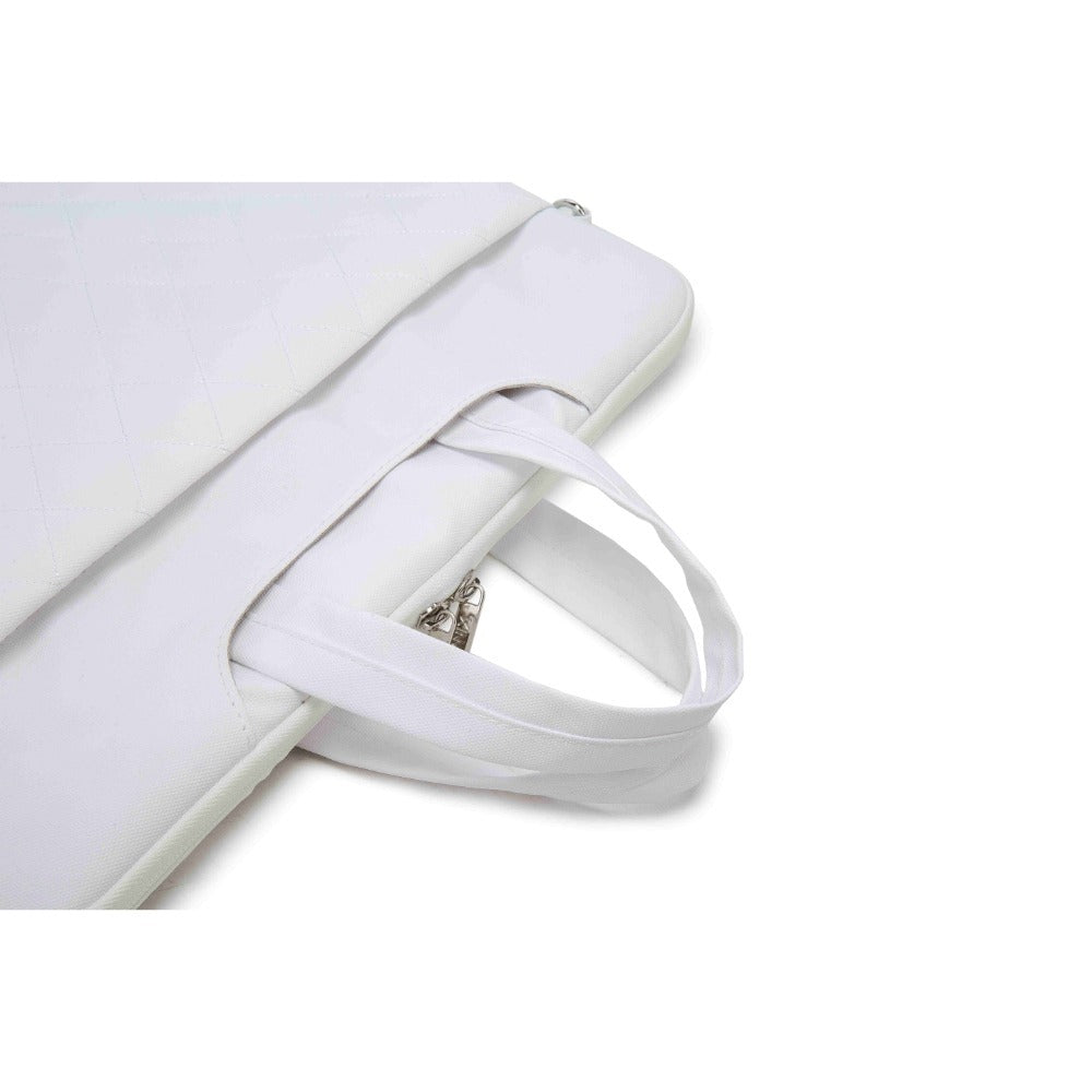Kinmac, Business Laptop Bag Kmc434 White Embroidery, High Quality, Soft Interior Lining & Water-Resistant, Available in Different Sizes