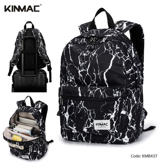 Kinmac, Backpack Kmb437, Fashion Design, High Quality, Soft Interior Lining & Water-Resistant, Available in Different Colors