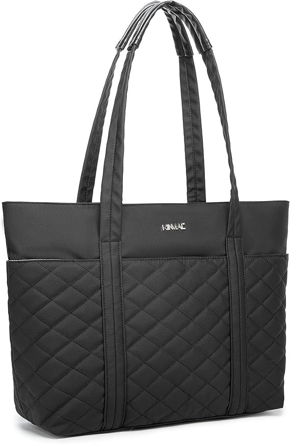 Kinmac, 15.6? Women's Laptop Tote ? Chic, Spacious Work-Ready Handbag