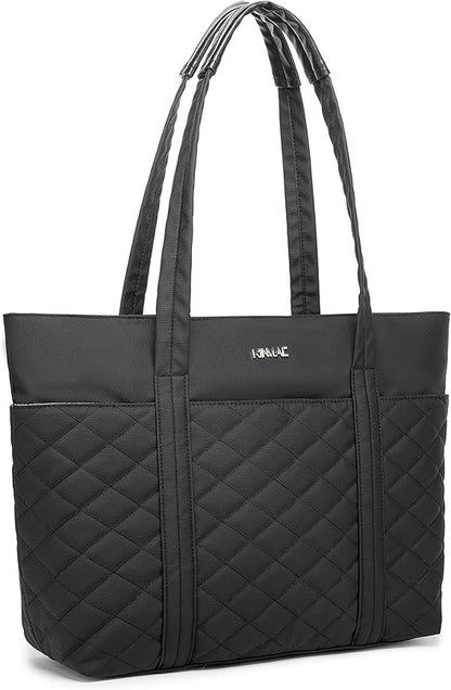 Kinmac, 15.6? Women's Laptop Tote ? Chic, Spacious Work-Ready Handbag