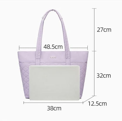 Kinmac, 15.6? Women's Laptop Tote ? Chic, Spacious Work-Ready Handbag