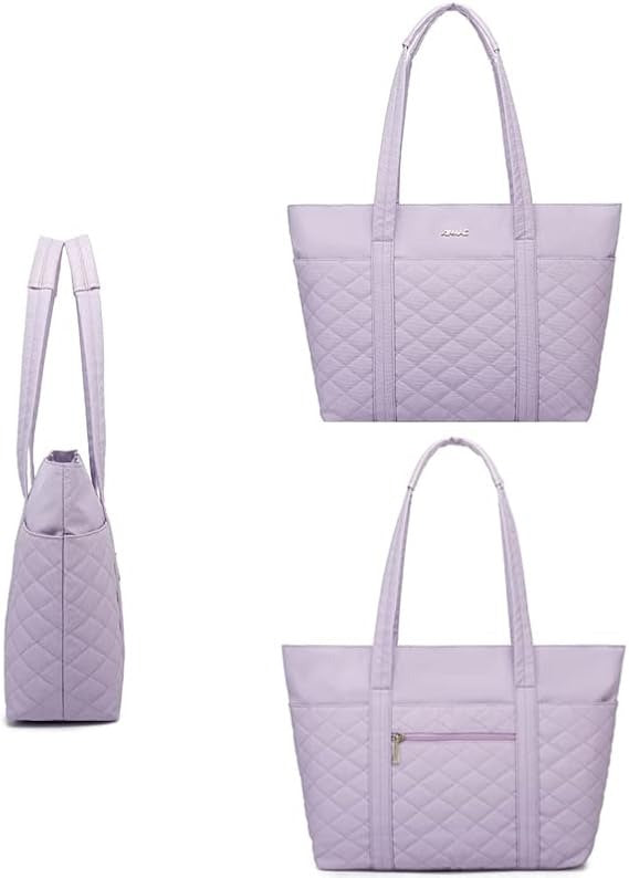 Kinmac, 15.6? Women's Laptop Tote ? Chic, Spacious Work-Ready Handbag