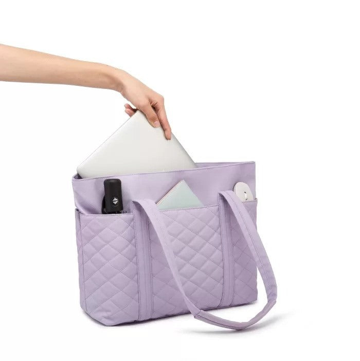Kinmac, 15.6? Women's Laptop Tote ? Chic, Spacious Work-Ready Handbag
