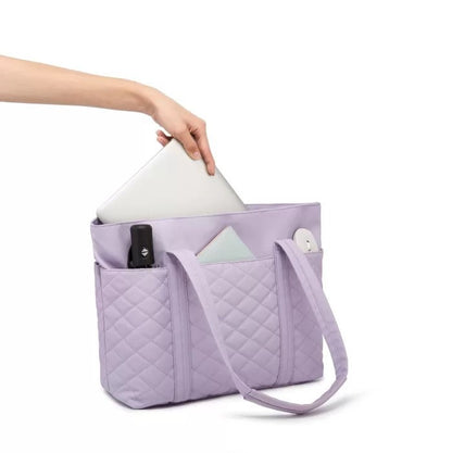 Kinmac, 15.6? Women's Laptop Tote ? Chic, Spacious Work-Ready Handbag