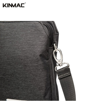Professional KINMAC Laptop Bag KMC 468-69: Premium PU Leather, Water-Resistant, 3-Compartment Storage [13-14 Inch]