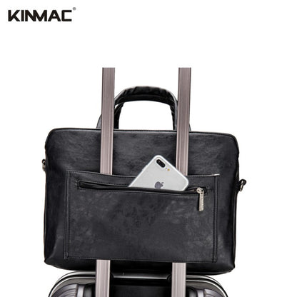 Luxury Quality KINMAC Laptop Bag KMC470-71, Premium Material, 3 Compartments, Water & Scratch-Resistant [13-14 Inch]