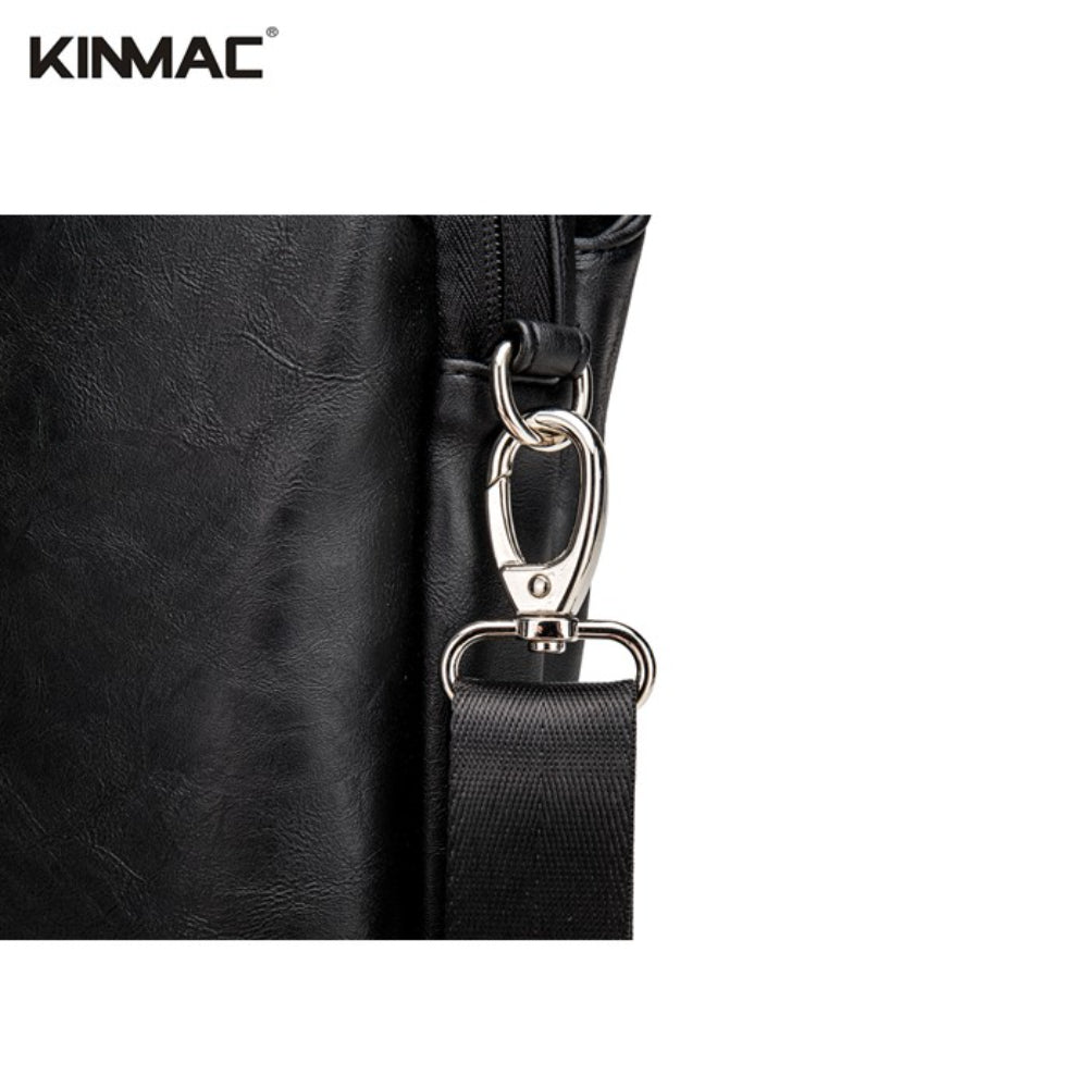 Luxury Quality KINMAC Laptop Bag KMC470-71, Premium Material, 3 Compartments, Water & Scratch-Resistant [13-14 Inch]