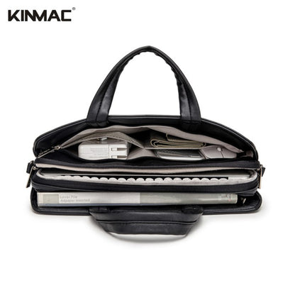 Luxury Quality KINMAC Laptop Bag KMC470-71, Premium Material, 3 Compartments, Water & Scratch-Resistant [13-14 Inch]