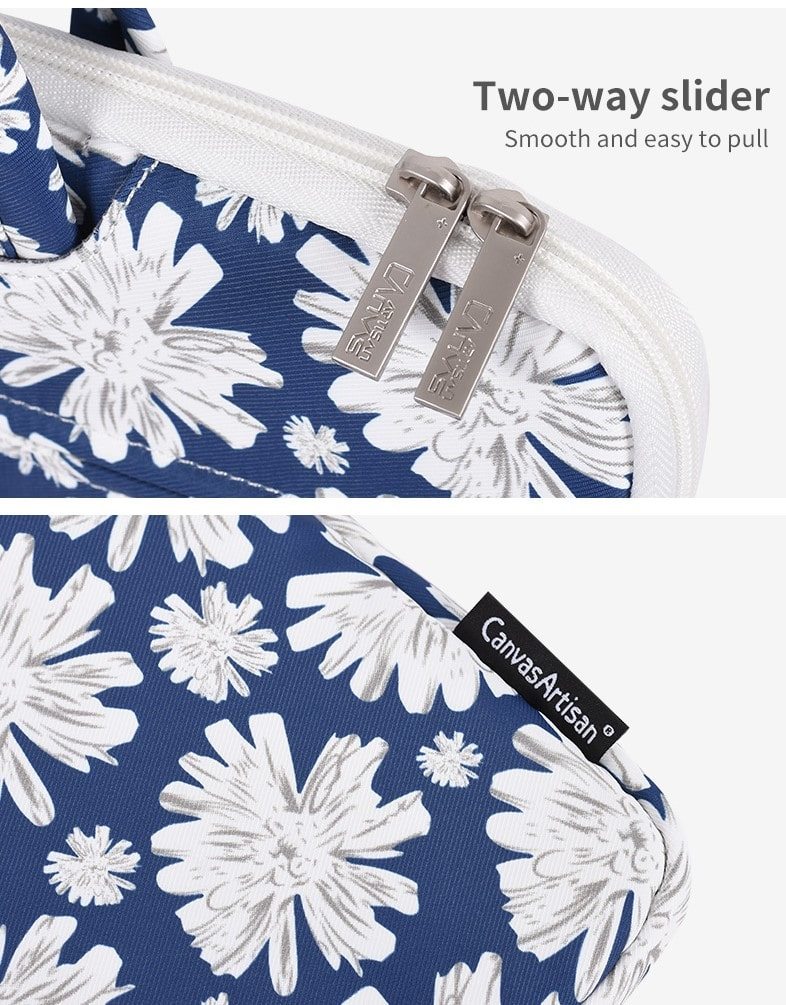 Canvasartisan, Fashion Design Laptop Bag H34-C22 (15-16 Inch) Blue, Durable And Water-Resistant