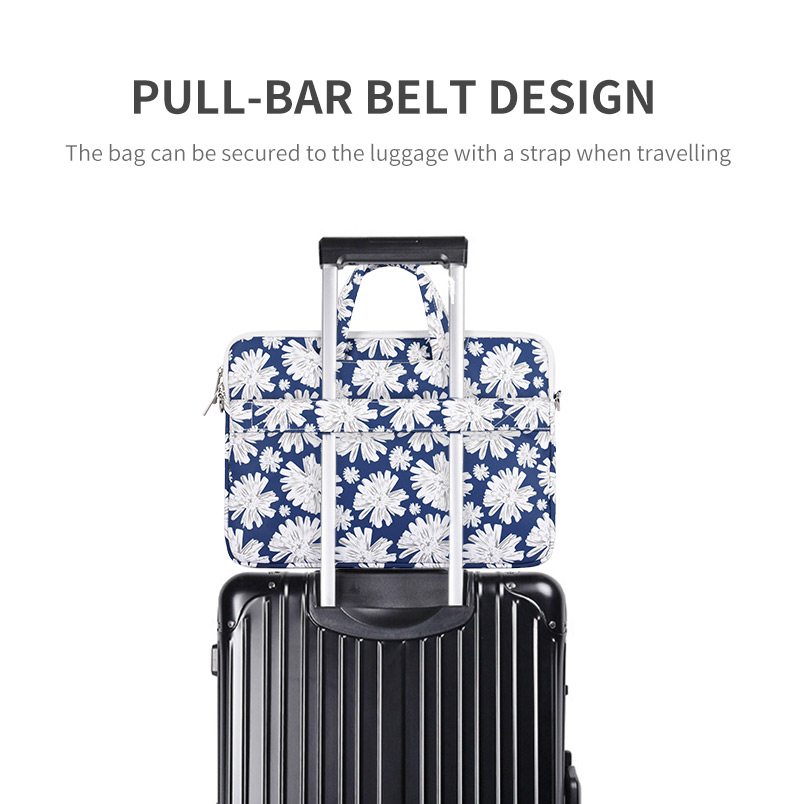 Canvasartisan, Fashion Design Laptop Bag H34-C22 (15-16 Inch) Blue, Durable And Water-Resistant