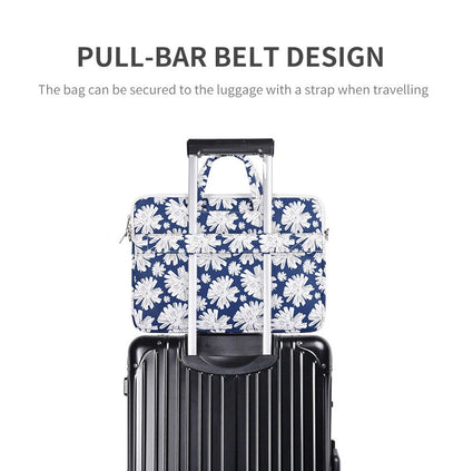 Canvasartisan, Fashion Design Laptop Bag H34-C22 (15-16 Inch) Blue, Durable And Water-Resistant