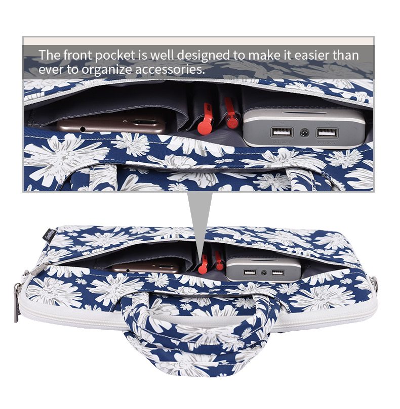 Canvasartisan, Fashion Design Laptop Bag H34-C22 (15-16 Inch) Blue, Durable And Water-Resistant