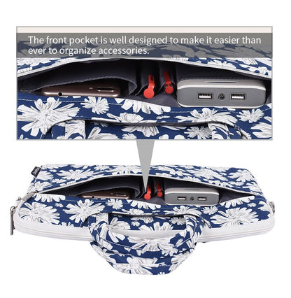 Canvasartisan, Fashion Design Laptop Bag H34-C22 (15-16 Inch) Blue, Durable And Water-Resistant