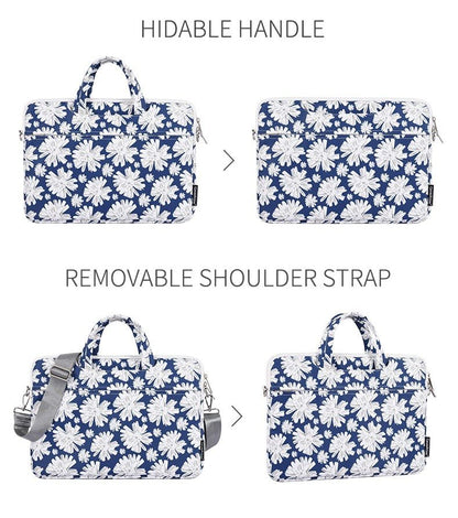 Canvasartisan, Fashion Design Laptop Bag H34-C22 (15-16 Inch) Blue, Durable And Water-Resistant