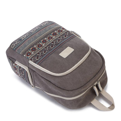 Canvasartisan, Backpack T39-3 (14 - 15.4 Inch) Gray, Durable, Water-Resistant & Light Weight