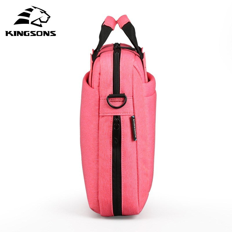 Kingsons, Simple Design Bag Ks3069W Pink, 14 Inch Water-Resistant, Light Weight