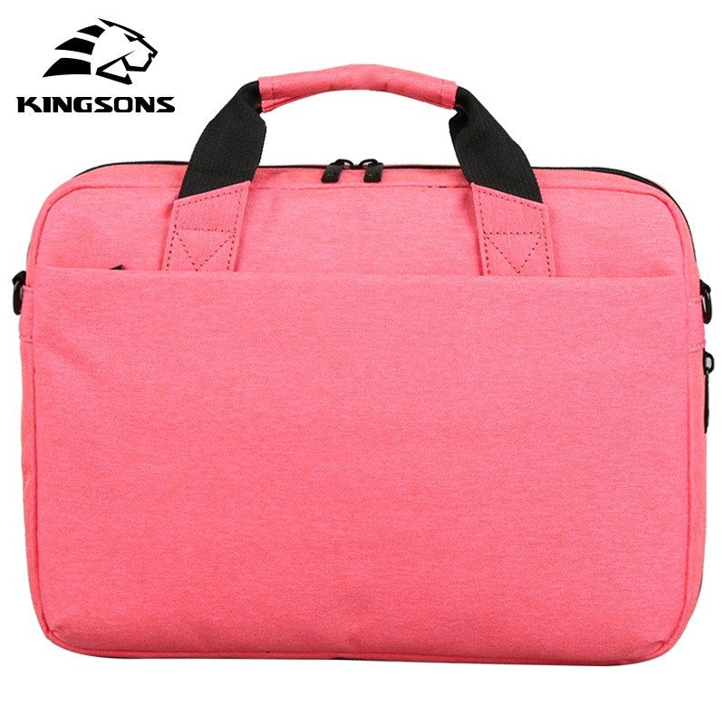 Kingsons, Simple Design Bag Ks3069W Pink, 14 Inch Water-Resistant, Light Weight