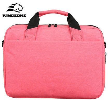 Kingsons, Simple Design Bag Ks3069W Pink, 14 Inch Water-Resistant, Light Weight