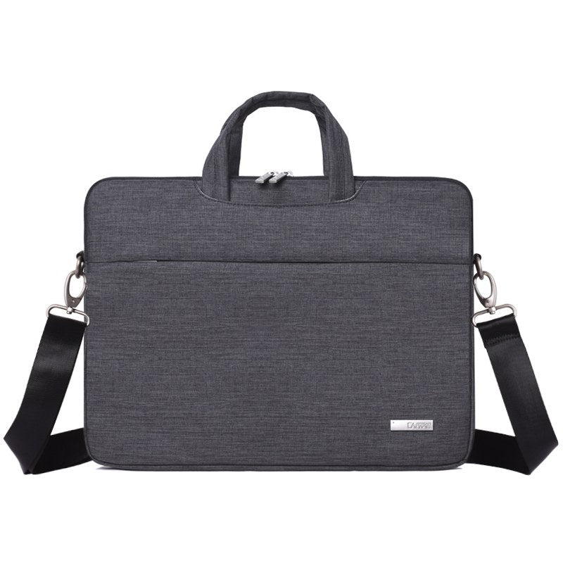 Canvasartisan Slim Laptop Bag L3-C12 (17 Inch) Dark Gray, Durable And Water-Resistant